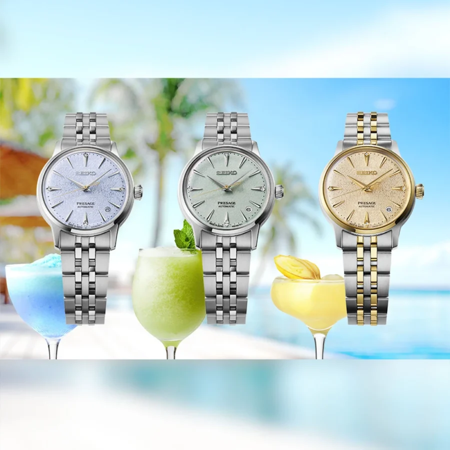Seiko Presage Cocktail Time 'Frozen Skydiving' - Image 2