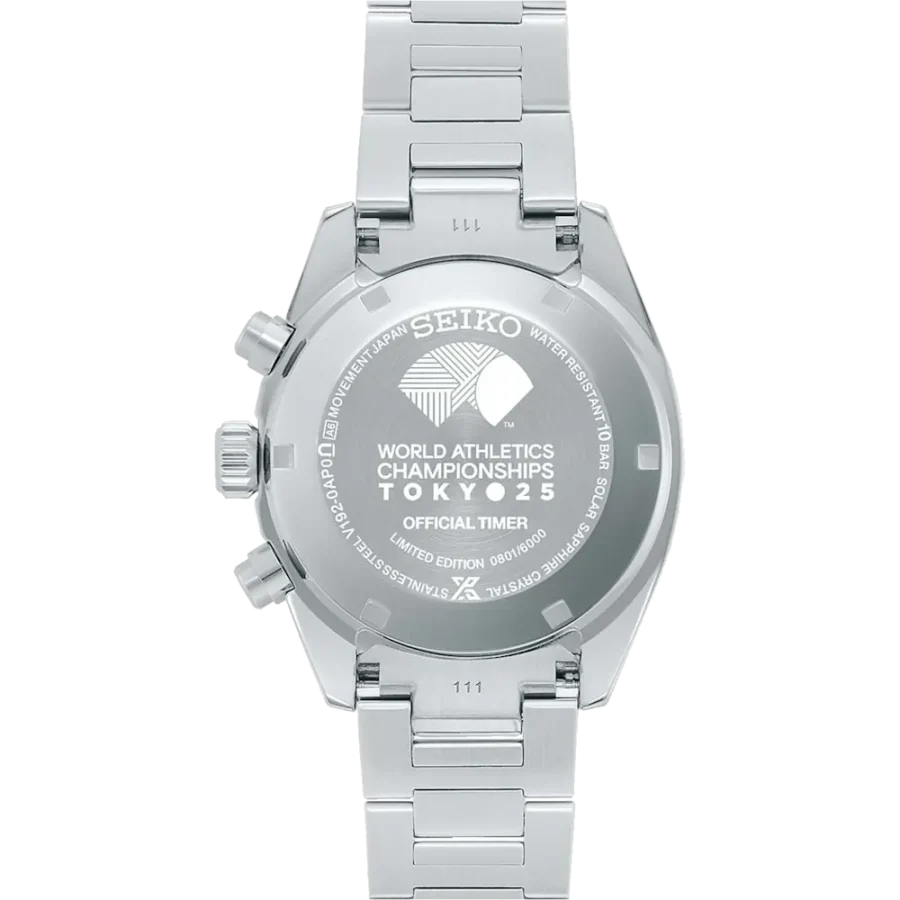 Seiko Prospex Speedtimer '2025 Tokyo World Athletics Championships' - Limited Edition - Image 10