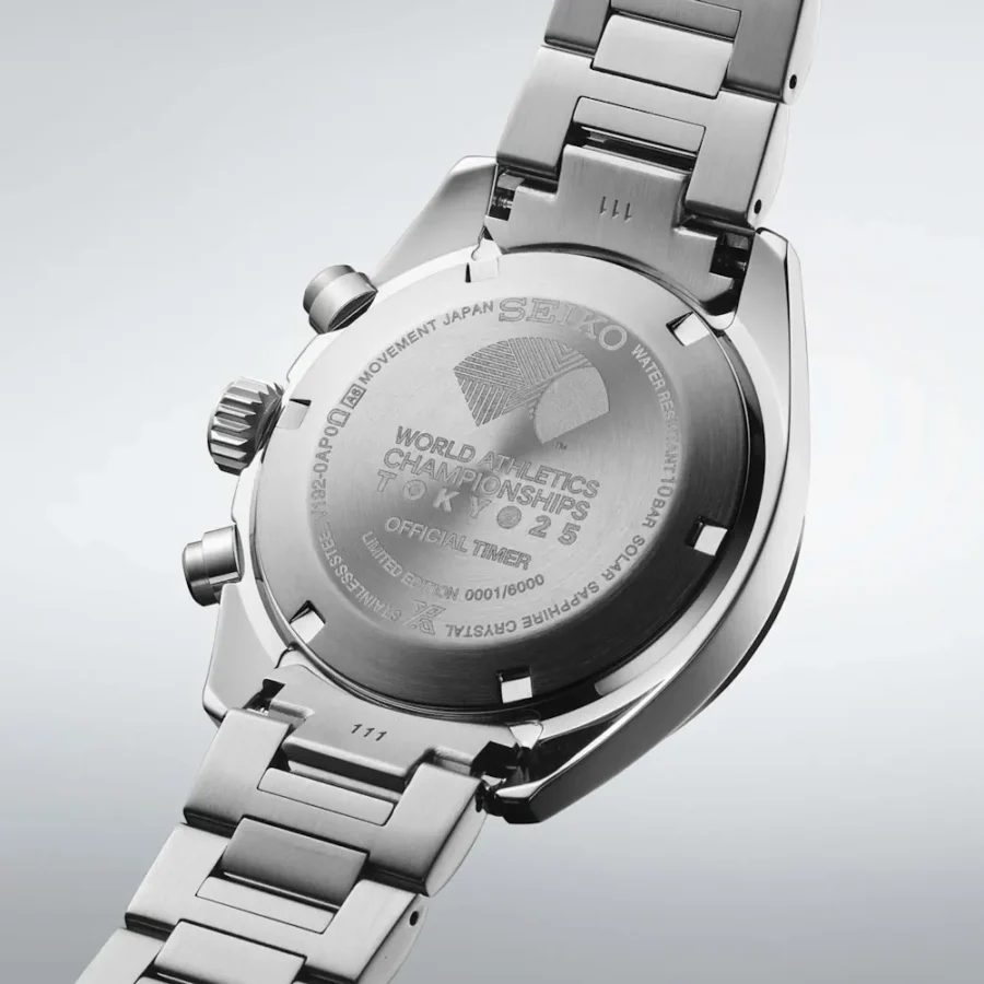 Seiko Prospex Speedtimer '2025 Tokyo World Athletics Championships' - Limited Edition - Image 3