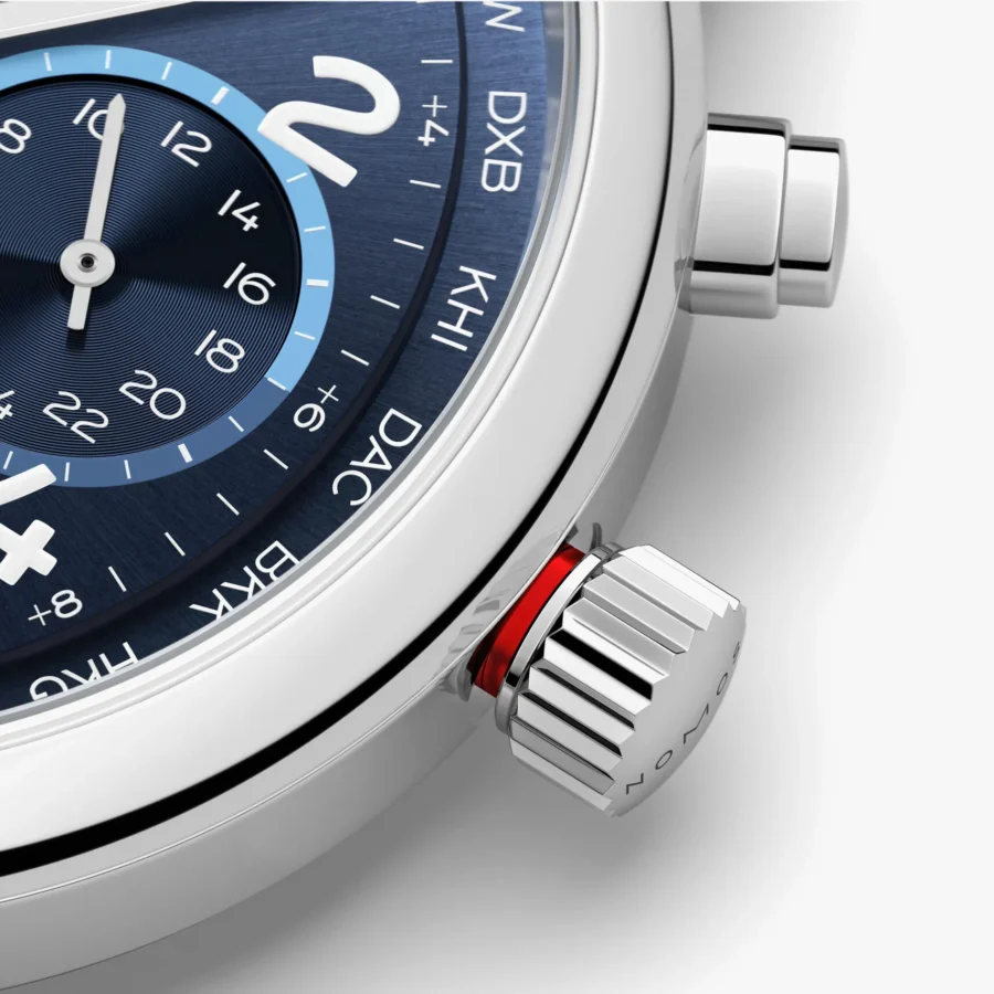 Nomos Club Sport neomatik Worldtimer blue - Image 6