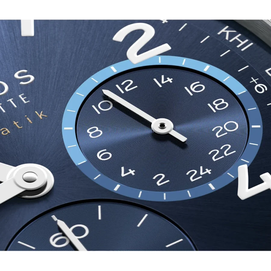 Nomos Club Sport neomatik Worldtimer blue - Image 5