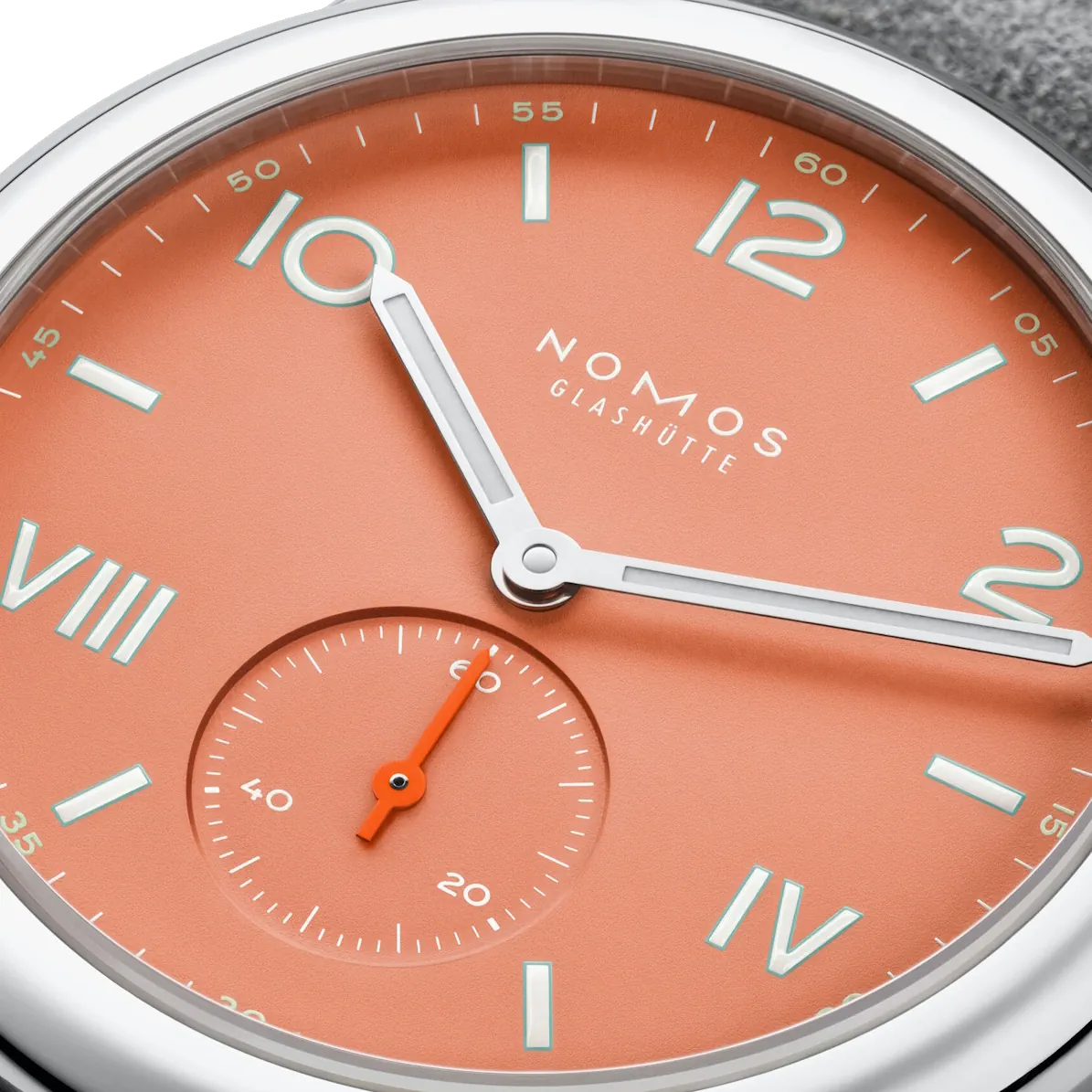 NOMOS Club Campus cream coral - Image 6